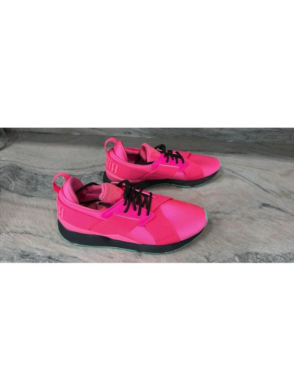 PUMA Ignite Hot Pink Black Women’s Sneakers Size 7